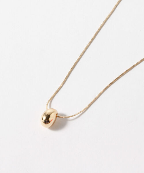 NOLLEY’S（ノーリーズ）の「◇【WEB限定】エッグパーツネックレス（ネックレス・レディース・シルバー/ゴールド・FREE）」の4枚目の写真