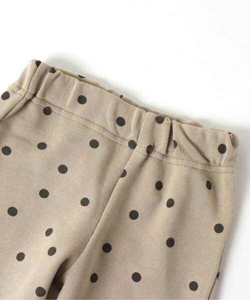 apres les cours（アプレレクール）の「裏毛総柄/7days Style pants 10分丈（その他パンツ・キッズ・ブラック/チャコール/サックスブルー/グレー/ベージュ/ミント/キナリ・100/110/130/80/90/120）」の21枚目の写真