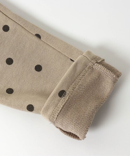 apres les cours（アプレレクール）の「裏毛総柄/7days Style pants 10分丈（その他パンツ・キッズ・ブラック/チャコール/サックスブルー/グレー/ベージュ/ミント/キナリ・100/110/130/80/90/120）」の18枚目の写真