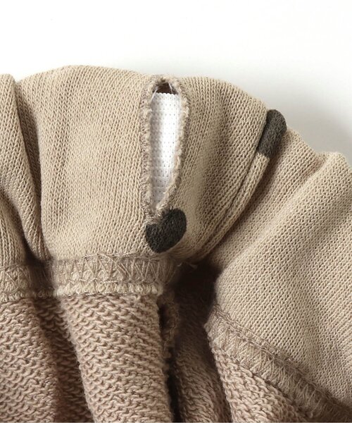 apres les cours（アプレレクール）の「裏毛総柄/7days Style pants 10分丈（その他パンツ・キッズ・ブラック/チャコール/サックスブルー/グレー/ベージュ/ミント/キナリ・100/110/130/80/90/120）」の16枚目の写真