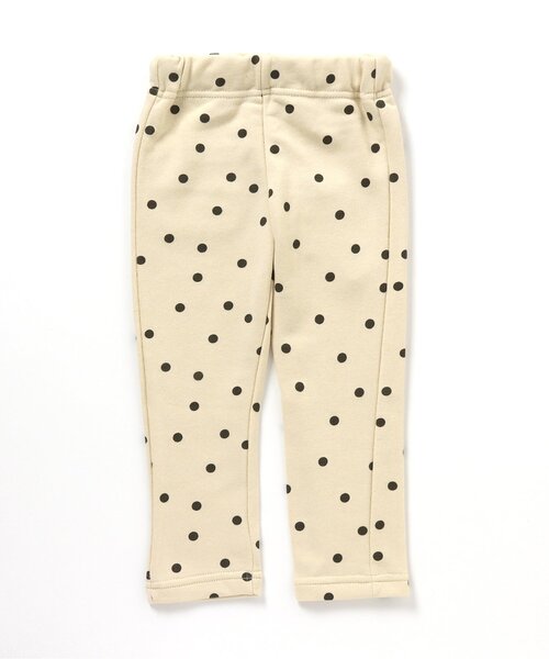 apres les cours（アプレレクール）の「裏毛総柄/7days Style pants 10分丈（その他パンツ・キッズ・ブラック/チャコール/サックスブルー/グレー/ベージュ/ミント/キナリ・100/110/130/80/90/120）」の15枚目の写真