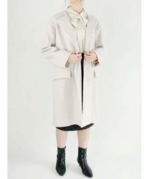 Te chichi CLASSIC フィンクスコットンノーカラーコート Te chichi CLASSIC（テチチクラシック）の「フィンクスコットン
