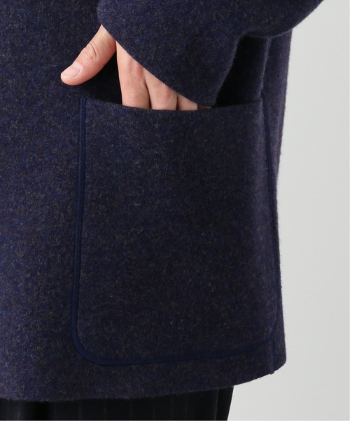 EDIFICE SELECT（エディフィスセレクト）の「【WKED / ウィークエンド】ニットコート（カーディガン/ボレロ・メンズ・ブルー系その他/ベージュ・LARGE/MEDIUM）」の11枚目の写真