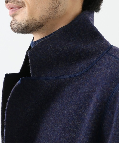 EDIFICE SELECT（エディフィスセレクト）の「【WKED / ウィークエンド】ニットコート（カーディガン/ボレロ・メンズ・ブルー系その他/ベージュ・LARGE/MEDIUM）」の12枚目の写真