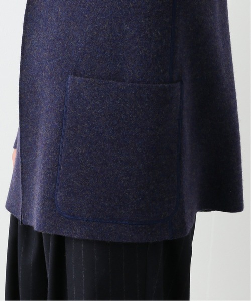 EDIFICE SELECT（エディフィスセレクト）の「【WKED / ウィークエンド】ニットコート（カーディガン/ボレロ・メンズ・ブルー系その他/ベージュ・LARGE/MEDIUM）」の15枚目の写真