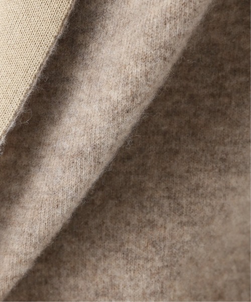 EDIFICE SELECT（エディフィスセレクト）の「【WKED / ウィークエンド】ニットコート（カーディガン/ボレロ・メンズ・ブルー系その他/ベージュ・LARGE/MEDIUM）」の18枚目の写真