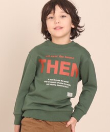 THE SHOP TK  | 【140cmまで】ロゴウラケプルオーバー(スウェット)