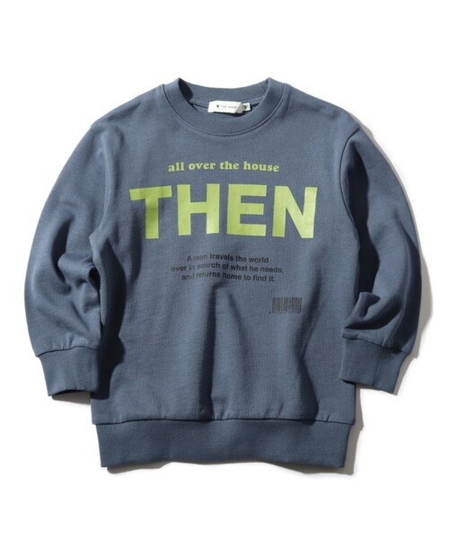 THE SHOP TK （ザ ショップ ティーケー ）の「◆【140cmまで】ロゴウラケプルオーバー（スウェット・キッズ・ブルー/グリーン/マスタード・11/12/10/14/13）」の6枚目の写真