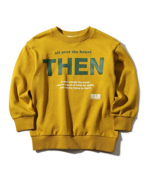 THE SHOP TK （ザ ショップ ティーケー ）の「◆【140cmまで】ロゴウラケプルオーバー（スウェット・キッズ・ブルー/グリーン/マスタード・11/12/10/14/13）」の8枚目の写真