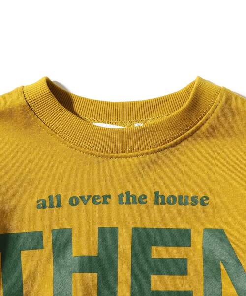 THE SHOP TK （ザ ショップ ティーケー ）の「◆【140cmまで】ロゴウラケプルオーバー（スウェット・キッズ・ブルー/グリーン/マスタード・11/12/10/14/13）」の10枚目の写真