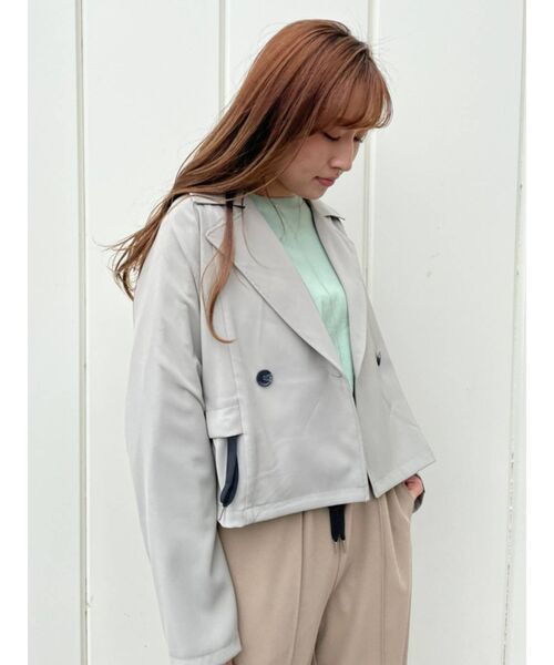 COTORICA（コトリカ）の「【THE DAYZ TOKYO】ショートトレンチ