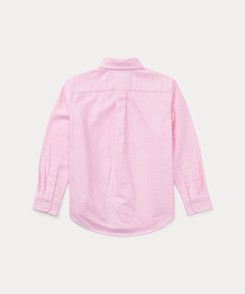 POLO RALPH LAUREN CHILDRENSWEAR(ポロ ラルフ ローレン チルドレンズウェア)の「コットン オックスフォード シャツ(シャツ/ブラウス・キッズ・ピンク・4/7/3/6)」の4枚目の写真