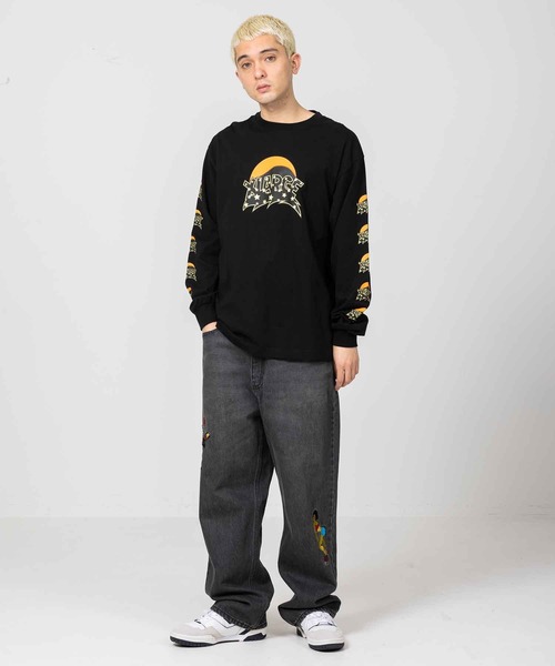 XLARGE(エクストララージ)の「EVENING L/S TEE(Tシャツ/カットソー・メンズ・イエロー/ブラック/ホワイト・S/L/M/XL)」の15枚目の写真