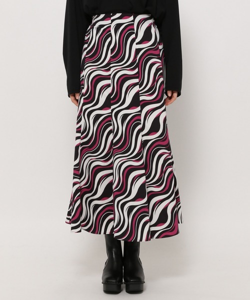 PAGEBOY（ページボーイ）の「アートペイント柄スカート（スカート・レディース・ホワイト系その他/ブラック系その他・FREE）」の11枚目の写真