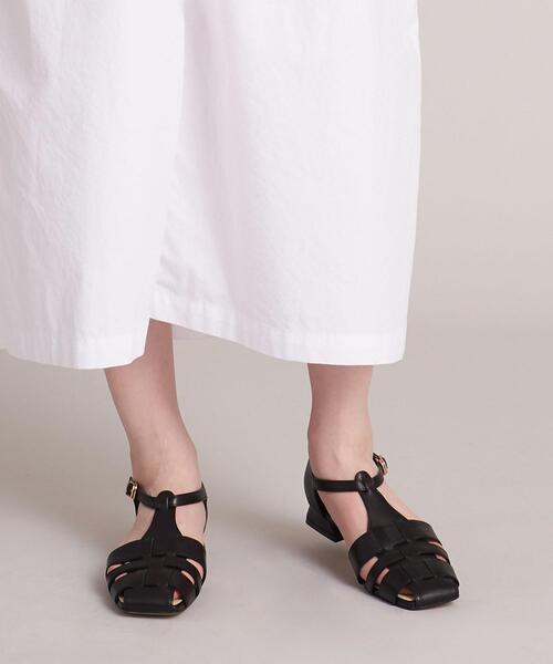 ODETTE E ODILE（オデットエオディール）の「スクエアグルカ フラット20↓↑（パンプス・レディース・ブラック/ブラウン/オフホワイト/ライトブルー/シルバー・22cm/22.5cm/23cm/23.5cm/24cm/24.5cm/25cm/21.5cm）」の14枚目の写真