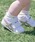 SUKUSUKU�i�X�N�X�N�j�́uASICS KIDS�i�A�V�b�N�X �L�b�Y�j �A�~���� �t�@�[�X�g�V���[�Y SL�i�X�j�[�J�[�j�v�b�z���C�g×�S�[���h