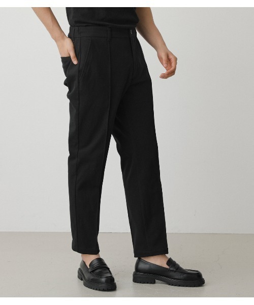 AZUL by moussy（アズールバイマウジー）の「CIRCLE MOVE CENTER PRESS PANTS/サークルムーブセンタープレスパンツ（その他パンツ・メンズ・ベージュ/ブラック・SMALL/LARGE/MEDIUM）」の10枚目の写真