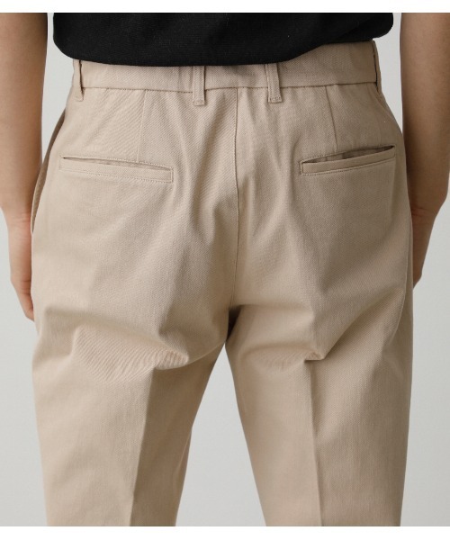 AZUL by moussy（アズールバイマウジー）の「CIRCLE MOVE CENTER PRESS PANTS/サークルムーブセンタープレスパンツ（その他パンツ・メンズ・ベージュ/ブラック・SMALL/LARGE/MEDIUM）」の19枚目の写真