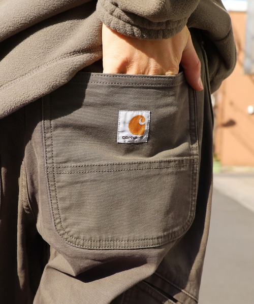 Carhartt（カーハート）の「Carhartt/カーハート M RF RlxdFit Cnvs Pnt ワークパンツ カーゴパンツ チノパンツ（カーゴパンツ・メンズ・マスタード/オリーブ・32inch/30 inch）」の2枚目の写真
