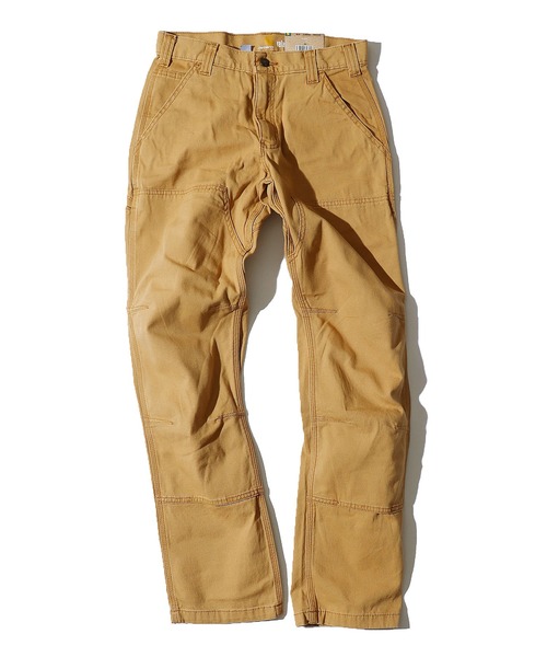 Carhartt（カーハート）の「Carhartt/カーハート M RF RlxdFit Cnvs Pnt ワークパンツ カーゴパンツ チノパンツ（カーゴパンツ・メンズ・マスタード/オリーブ・32inch/30 inch）」の3枚目の写真