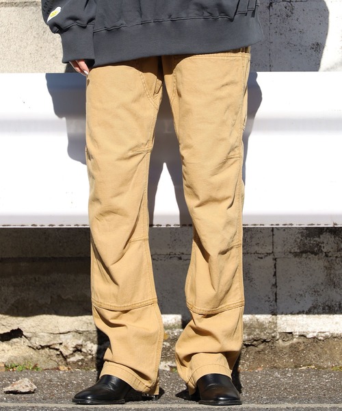 Carhartt（カーハート）の「Carhartt/カーハート M RF RlxdFit Cnvs Pnt ワークパンツ カーゴパンツ チノパンツ（カーゴパンツ・メンズ・マスタード/オリーブ・32inch/30 inch）」の4枚目の写真