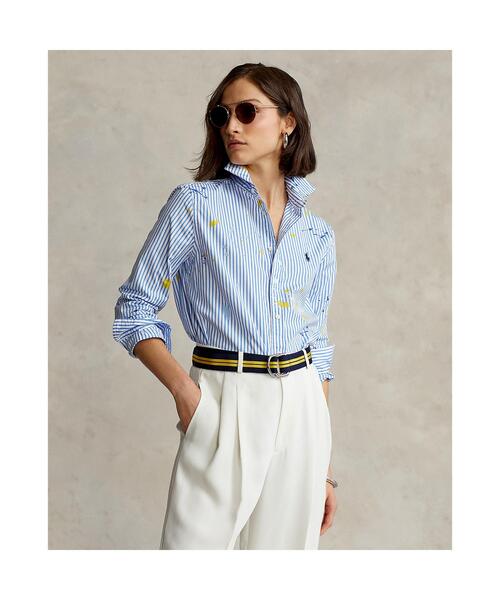 ペイントスプラッター コットン シャツ(シャツ/ブラウス)|POLO ペイントスプラッター コットン シャツ(シャツ/ブラウス)|POLO