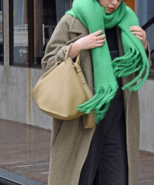 Marient(マリエント)の「カラーフリンジマフラー/Color Fringe Muffler(マフラー・レディース・ホワイト/ブルー/グリーン/オレンジ・FREE)」の12枚目の写真