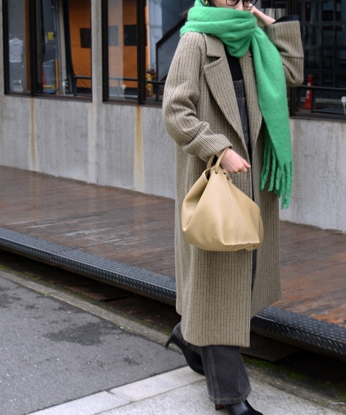 Marient(マリエント)の「カラーフリンジマフラー/Color Fringe Muffler(マフラー・レディース・ホワイト/ブルー/グリーン/オレンジ・FREE)」の13枚目の写真