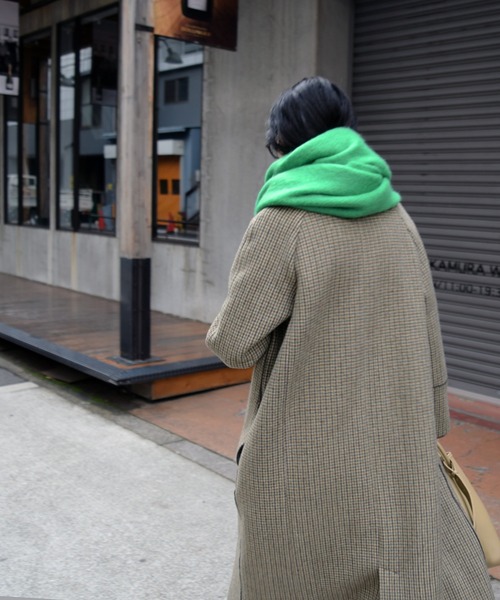 Marient(マリエント)の「カラーフリンジマフラー/Color Fringe Muffler(マフラー・レディース・ホワイト/ブルー/グリーン/オレンジ・FREE)」の17枚目の写真