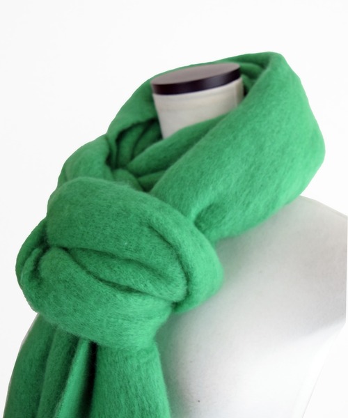 Marient(マリエント)の「カラーフリンジマフラー/Color Fringe Muffler(マフラー・レディース・ホワイト/ブルー/グリーン/オレンジ・FREE)」の19枚目の写真