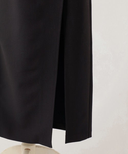 one after another NICE CLAUP（ワンアフターアナザーナイスクラップ）の「サイドボタンスリットスカート（スカート・レディース・アイボリー/ブラック/杢グレー/ベージュ・FREE）」の11枚目の写真