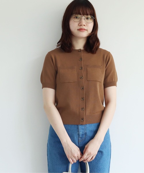 コジコジ　fig london フィグロンドン　2wayニットカーディガン コジコジ fig london フィグロンドン 2wayニットカーディガン