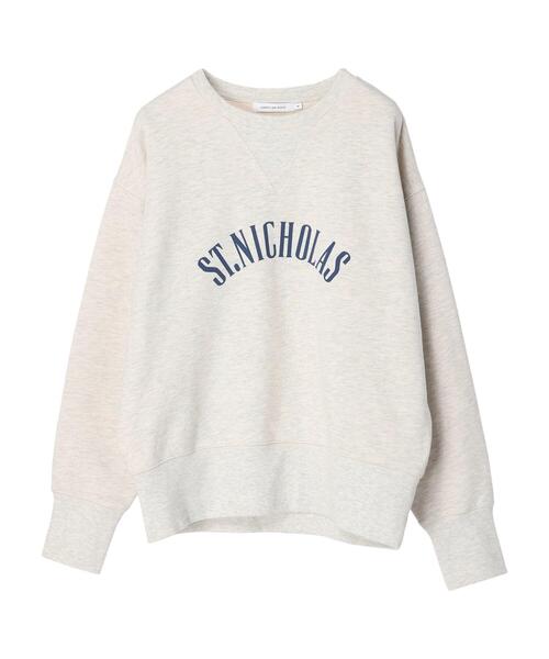 AMERICAN HOLIC（アメリカンホリック）の「カレッジロゴ裏毛プルオーバー（スウェット・レディース・チャコールグレー/ネイビー/イエロー/ホワイト系その他・M/L）」の20枚目の写真