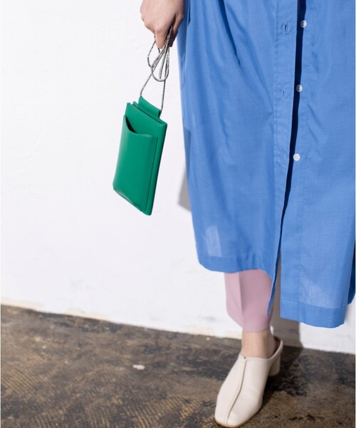 THE SHOP TK （ザ ショップ ティーケー ）の「◆【福田麻琴さんコラボ】/【たっぷり着丈】オーガニックコットンシャツワンピース（ワンピース・レディース・ホワイト系/ブルー系2/ブルー/ネイビー系2・13/11/12）」の12枚目の写真