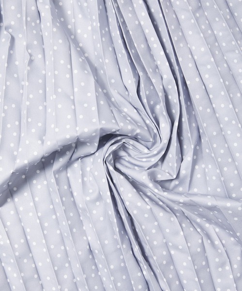 fifth（フィフス）の「ボウタイドットプリーツワンピース（ワンピース・レディース・ライトグレー/ブラック・M）」の19枚目の写真