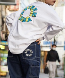 AVIREX | 【直営店限定】サークル ロゴ ロングスリーブ Tシャツ /  CIRCLE LOGO LONG SLEEVE T-SHIRET / アヴィレックス / AVIREX(Tシャツ/カットソー)
