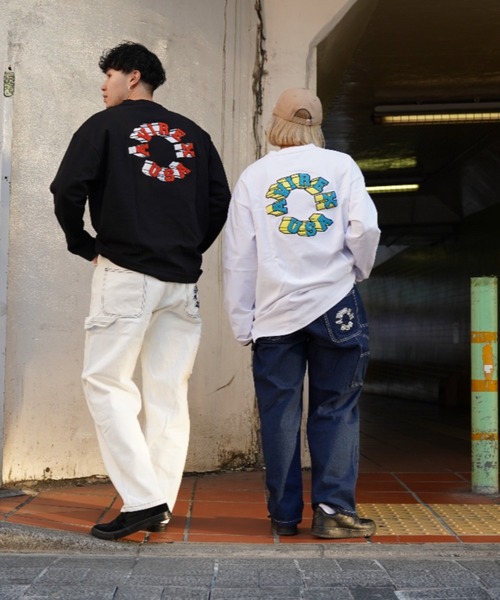 AVIREX(アヴィレックス)の「【直営店限定】サークル ロゴ ロングスリーブ Tシャツ / CIRCLE LOGO LONG SLEEVE T-SHIRET / アヴィレックス / AVIREX(Tシャツ/カットソー・メンズ・ブラック/ホワイト・LARGE/MEDIUM)」の14枚目の写真