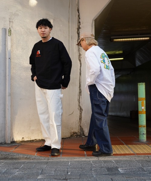 AVIREX(アヴィレックス)の「【直営店限定】サークル ロゴ ロングスリーブ Tシャツ / CIRCLE LOGO LONG SLEEVE T-SHIRET / アヴィレックス / AVIREX(Tシャツ/カットソー・メンズ・ブラック/ホワイト・LARGE/MEDIUM)」の13枚目の写真