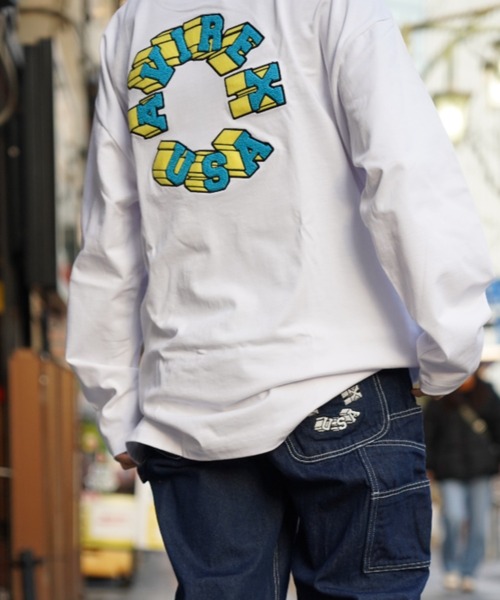 AVIREX(アヴィレックス)の「【直営店限定】サークル ロゴ ロングスリーブ Tシャツ / CIRCLE LOGO LONG SLEEVE T-SHIRET / アヴィレックス / AVIREX(Tシャツ/カットソー・メンズ・ブラック/ホワイト・LARGE/MEDIUM)」の10枚目の写真