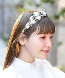 チチカカ | エスニックモチーフドットヘアバンド(ヘアバンド)