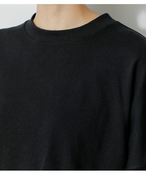 AZUL by moussy（アズールバイマウジー）の「SHEER LAYERED TOPS/シアーレイヤードトップス（シャツ/ブラウス・レディース・ブラック/アイボリー/ミント・FREE）」の10枚目の写真