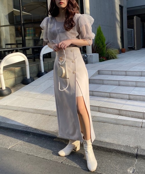 【Nono企画】ドッキングプリーツ半袖ワンピ　ナイスクラップ Nono企画】ドッキングプリーツ半袖ワンピ | ファッション通販サイト NUGU