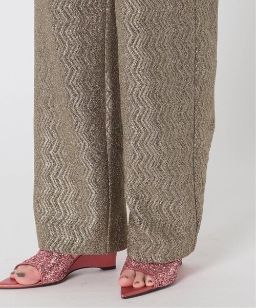 CITYSHOP（シティーショップ）の「WAVE RAME パンツ（その他パンツ・レディース・ブラック/ゴールド・36/38）」の22枚目の写真
