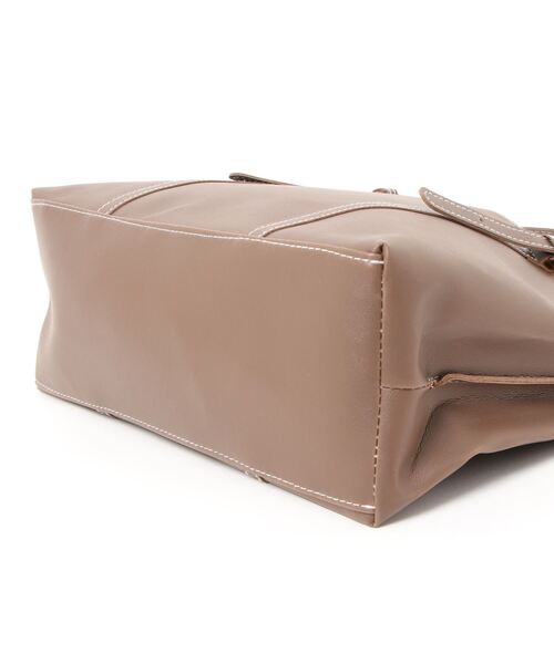 Burner(バーナー)の「【OKUOKU 0909】レザー調 ショルダートートバッグ / oku-bag-261-15(トートバッグ・レディース・その他2/その他4/その他3/その他1・FREE)」の5枚目の写真