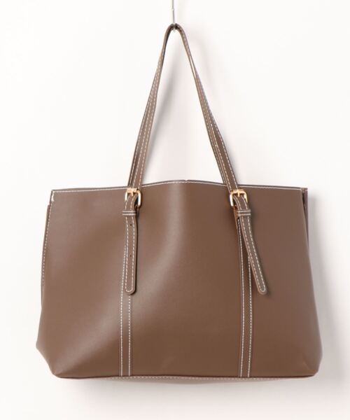 Burner(バーナー)の「【OKUOKU 0909】レザー調 ショルダートートバッグ / oku-bag-261-15(トートバッグ・レディース・その他2/その他4/その他3/その他1・FREE)」の10枚目の写真