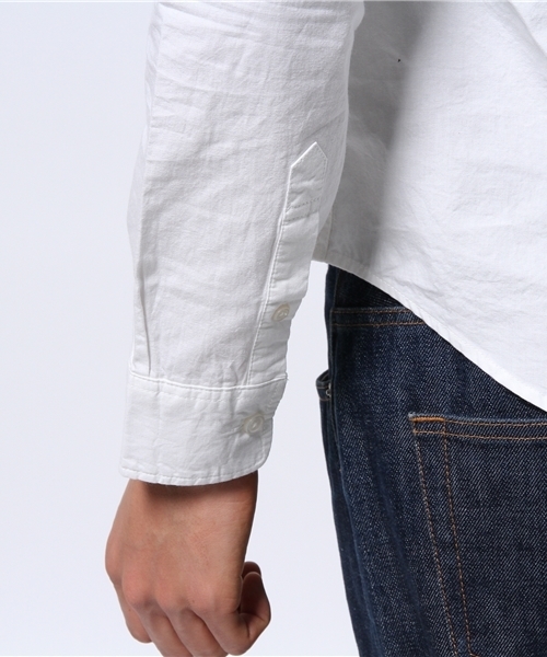 VENCEEXCHANGE（ヴァンスエクスチェンジ）の「Frontﾌﾟﾘﾝﾄｼｬﾂ                   （シャツ/ブラウス・メンズ・オフホワイト・MEDIUM/LARGE）」の6枚目の写真