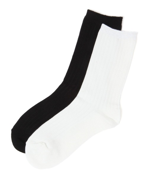 niko and...(ニコアンド)の「オリジナルカラー2セットソックス(ソックス/靴下・レディース・ホワイト/レッド/グリーン・FREE)」の2枚目の写真