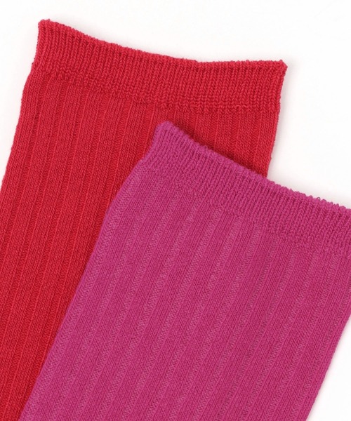 niko and...(ニコアンド)の「オリジナルカラー2セットソックス(ソックス/靴下・レディース・ホワイト/レッド/グリーン・FREE)」の9枚目の写真