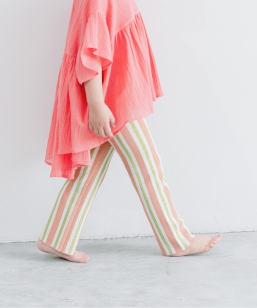 LOWRYS FARM（ローリーズファーム）の「ニットＪＱパンツ　271067（その他パンツ・キッズ・ブラウン/ピンク・110cm/120cm/130cm/140cm/150cm）」の2枚目の写真