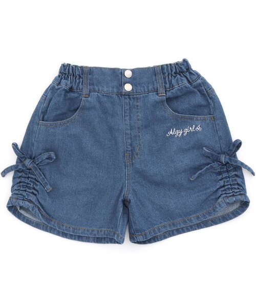 algy（アルジー）の「シャーリングショーパン（その他パンツ・キッズ・ネイビー/ブルー/アイボリー・SMALL/MEDIUM/X-SMALL/XX-SMALL/XXX-SMALL）」の3枚目の写真